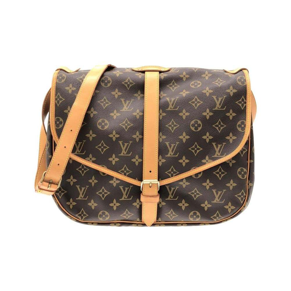 LOUIS VUITTON Authentic Brown Monogram Shoulder Bag
